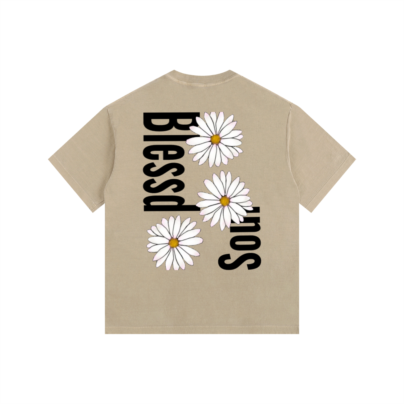 Vintage Washed Oversized Floral Tee