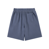 vintage wash logo shorts streetwear