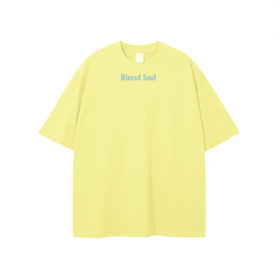 Yellow Oversized Graphic Tee