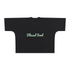 Oversized Boxy Graphic Tee in black featuring &