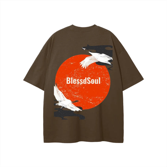 Brown Oversized Tee