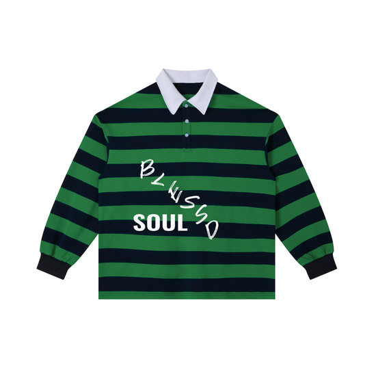 stripe polo shirt streetwear style