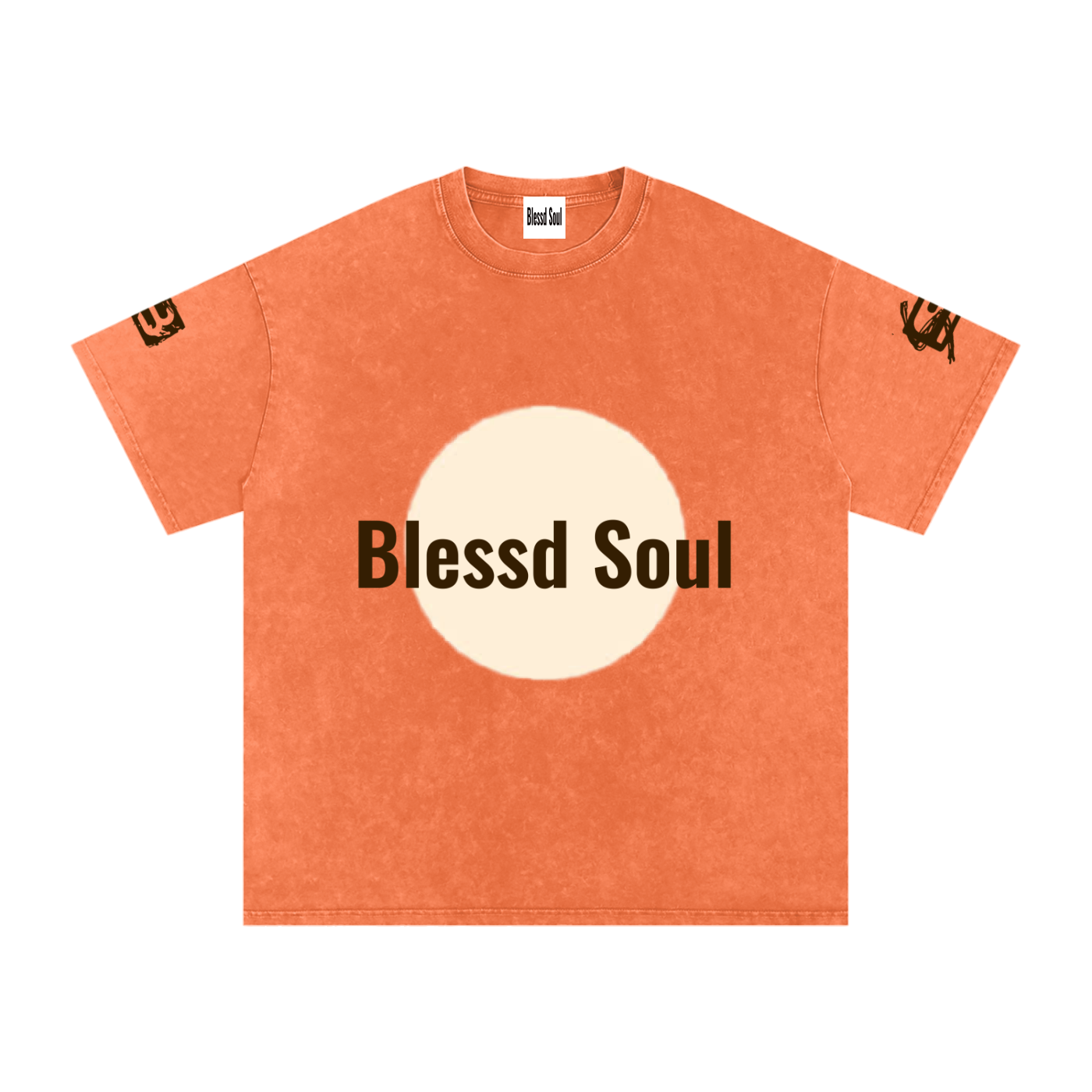 Snow Washed Oversized Tee