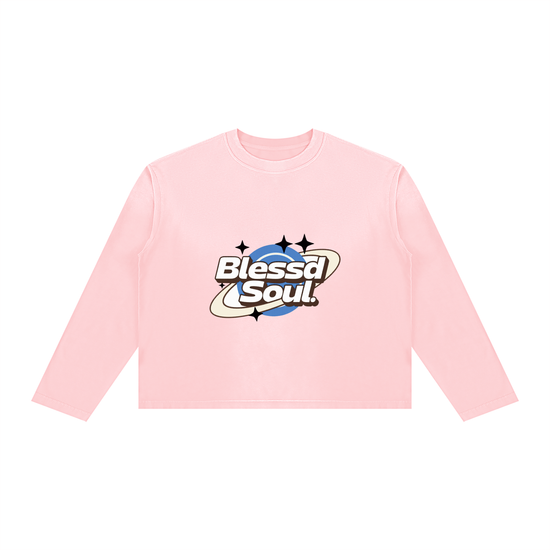 Sunfade Long Sleeve T-Shirt - Pink